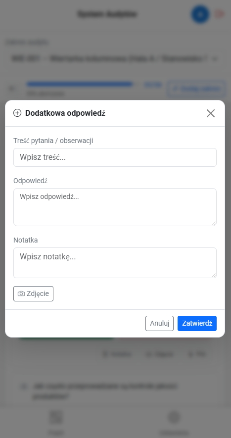 Dodatkowe pytania