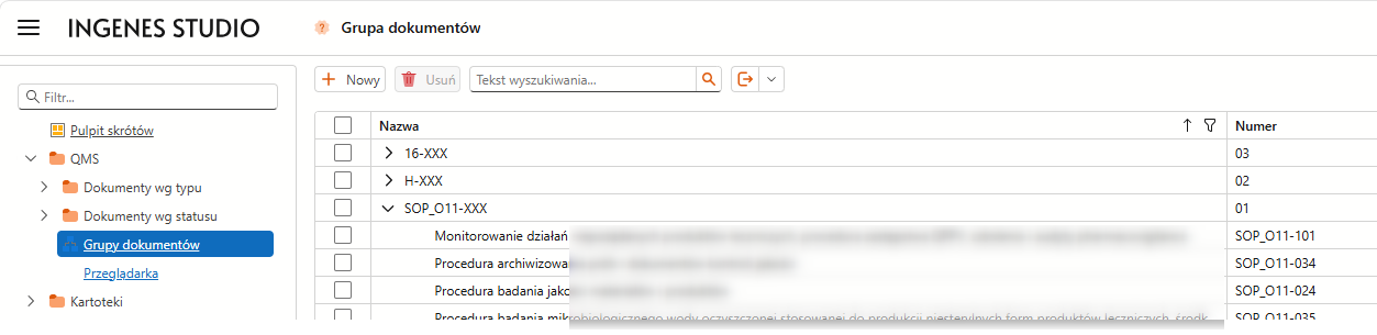 Dokumenty według statusu