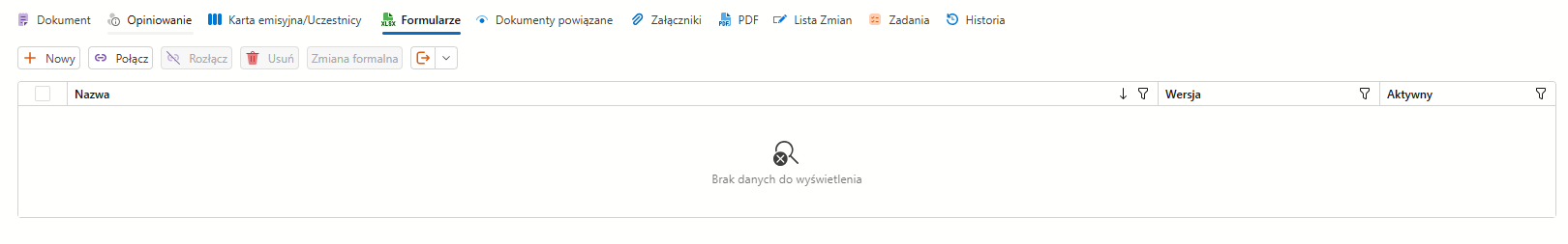 Formularze